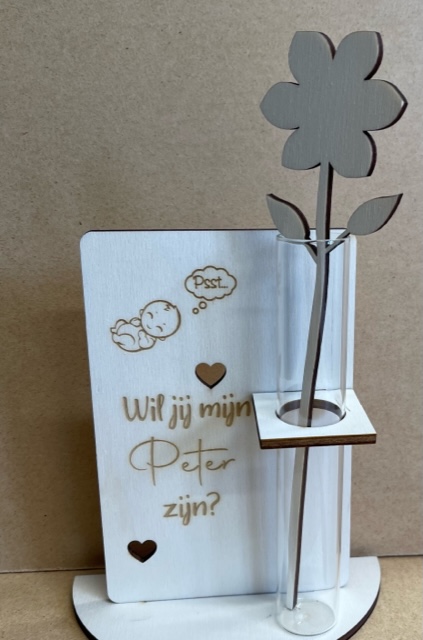 Kaartje wil jij mijn ... zijn? - Afbeelding 4