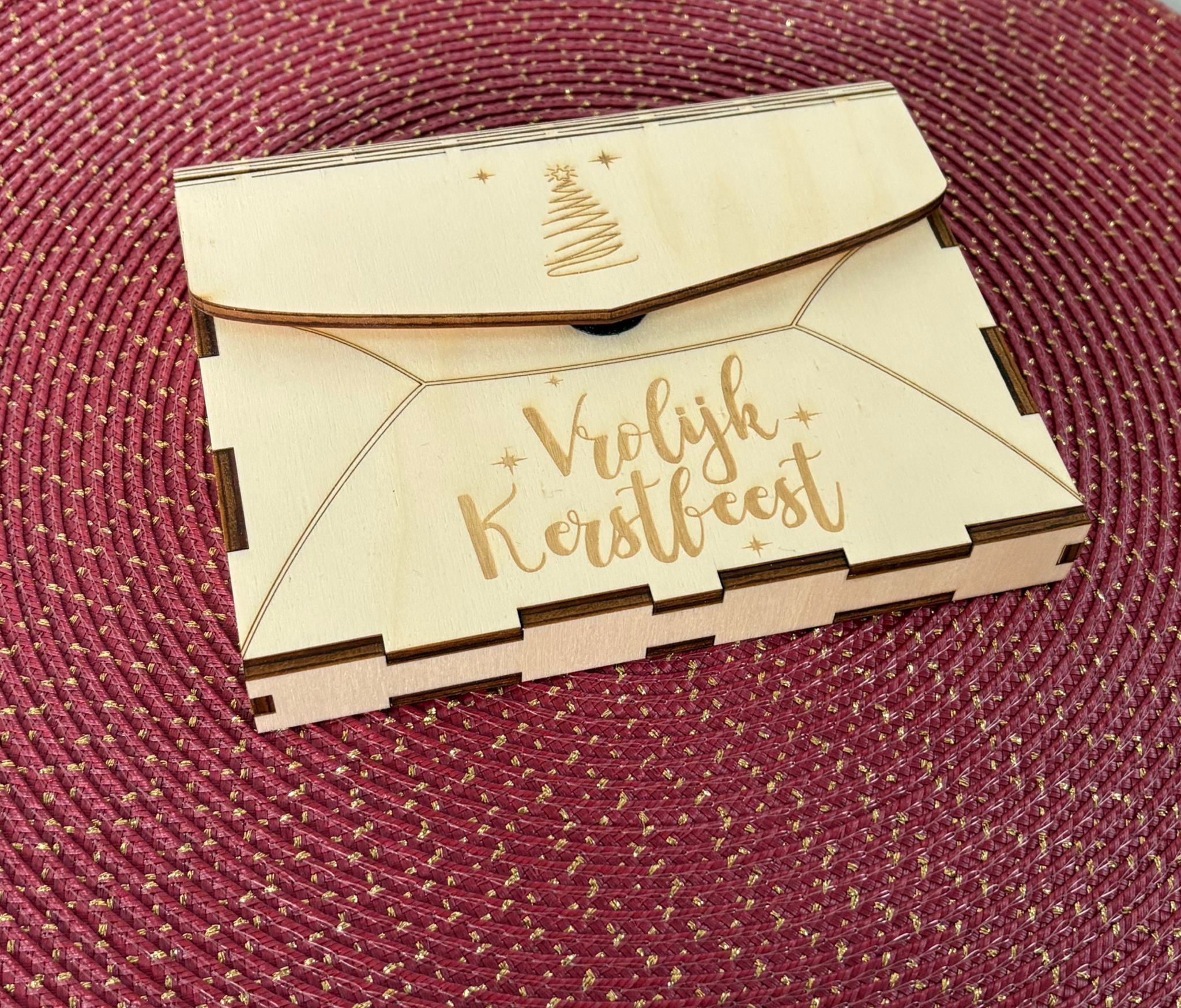 Houten Enveloppe - Afbeelding 2