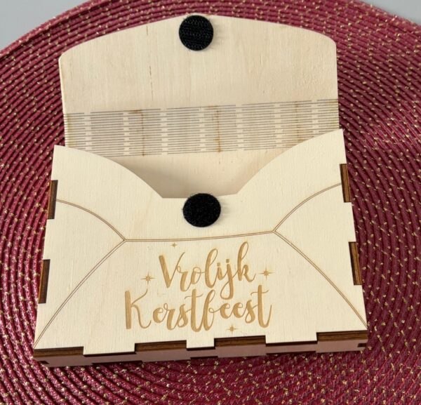 Houten Enveloppe - Afbeelding 3