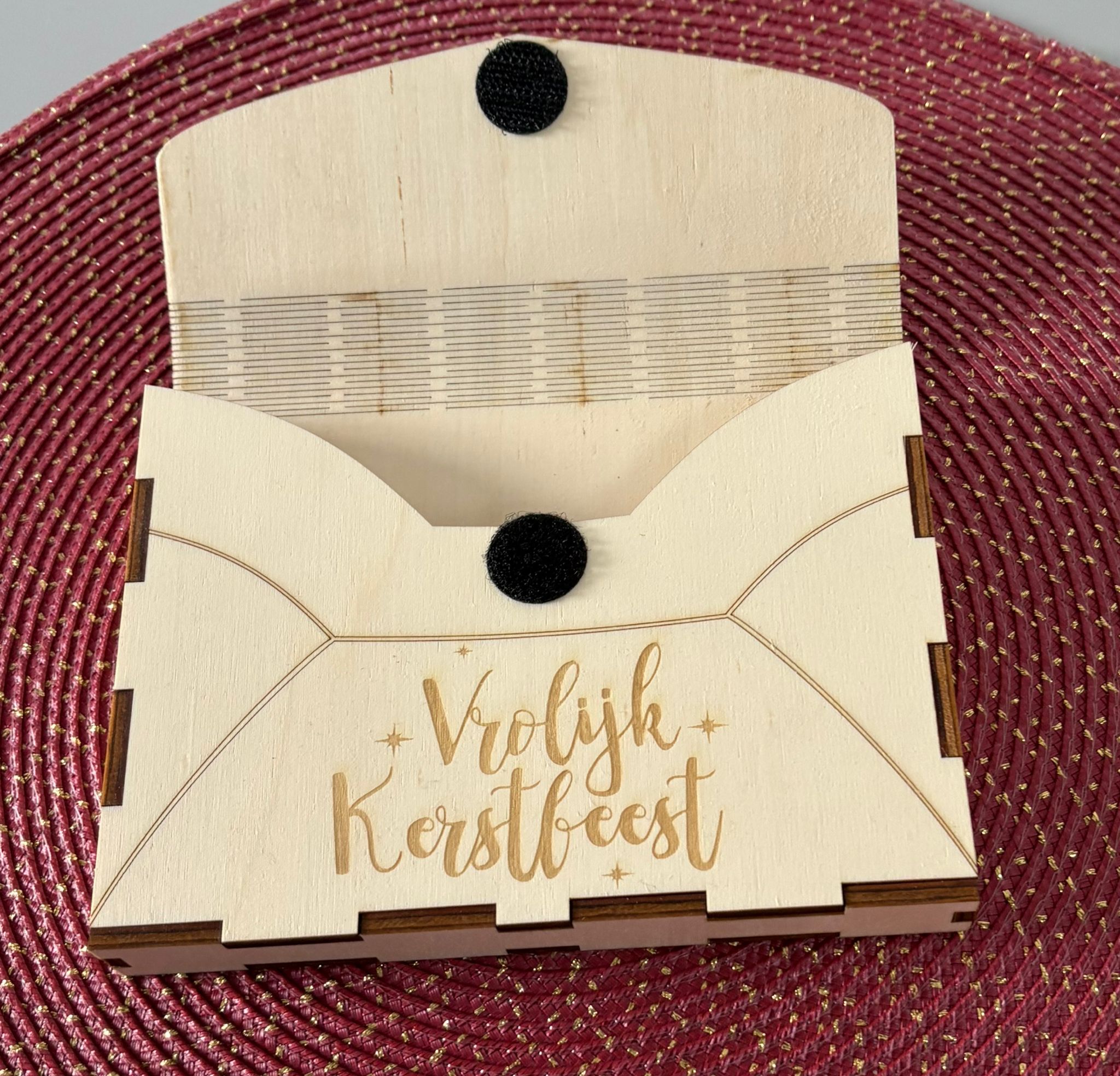 Houten Enveloppe - Afbeelding 3