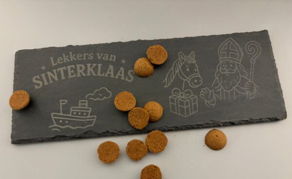 Leisteen met tekst gravering - Afbeelding 4