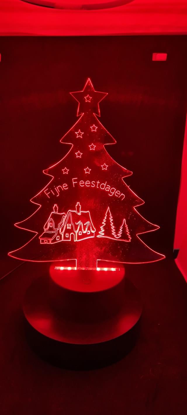 Plexiglas plaatje voor in LED-lampje - Afbeelding 1