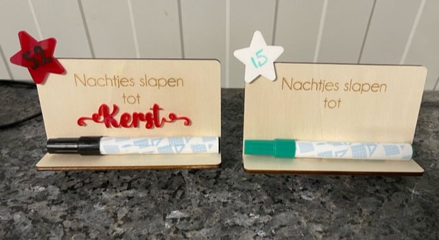 Aftelkalender mini - Afbeelding 1
