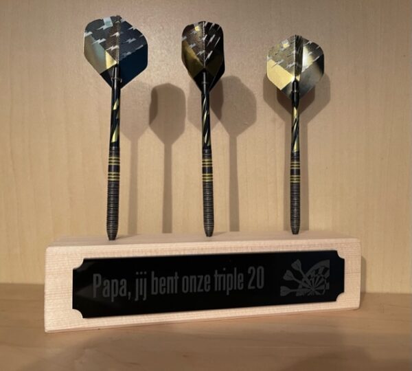 Dartpijltjes houder
