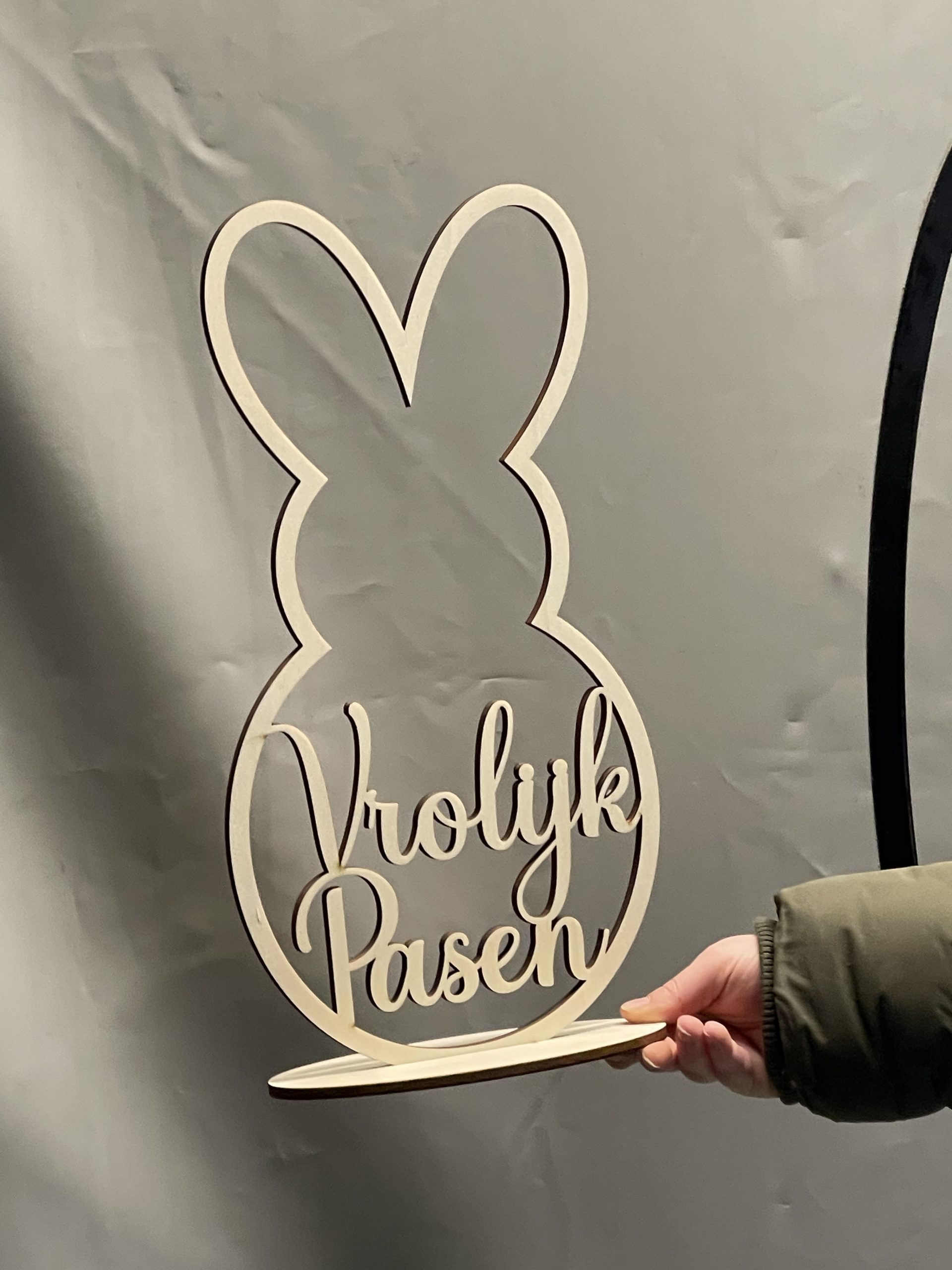 Paashaas op voet - Afbeelding 1