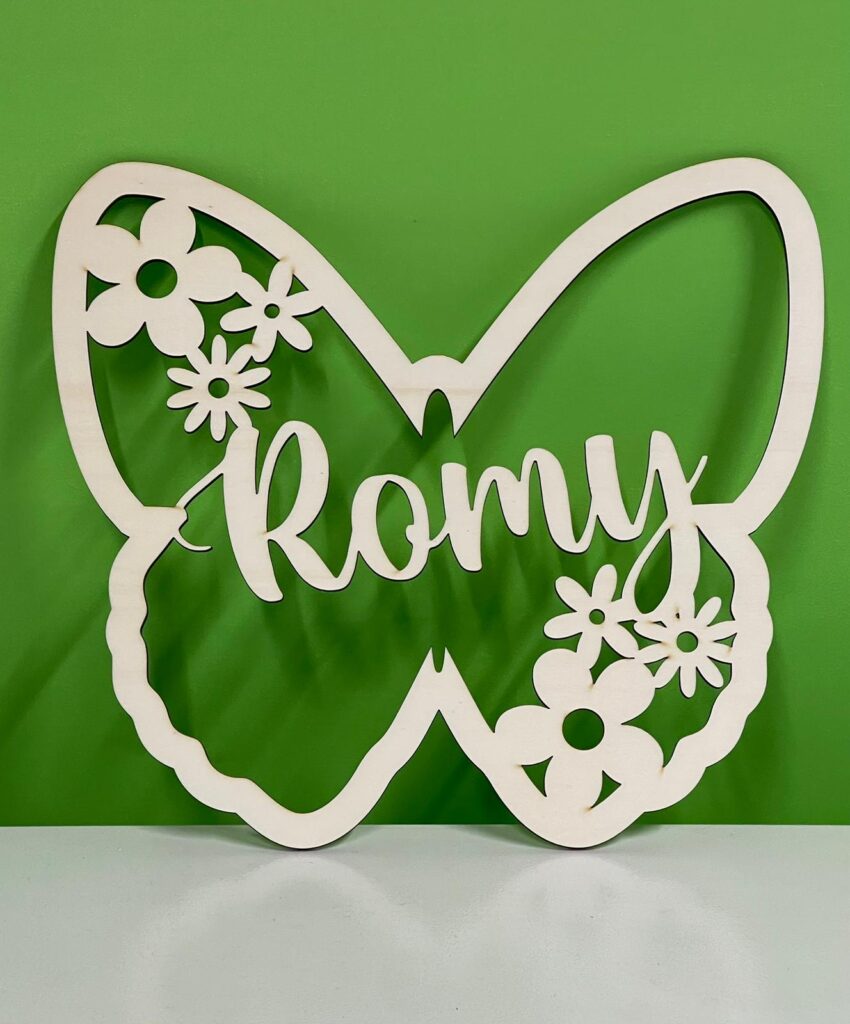 Muurdecoratie Vlinder