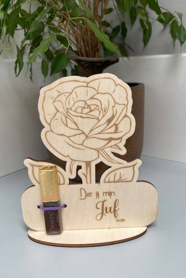 Bloem Merci dat jij mijn juf was