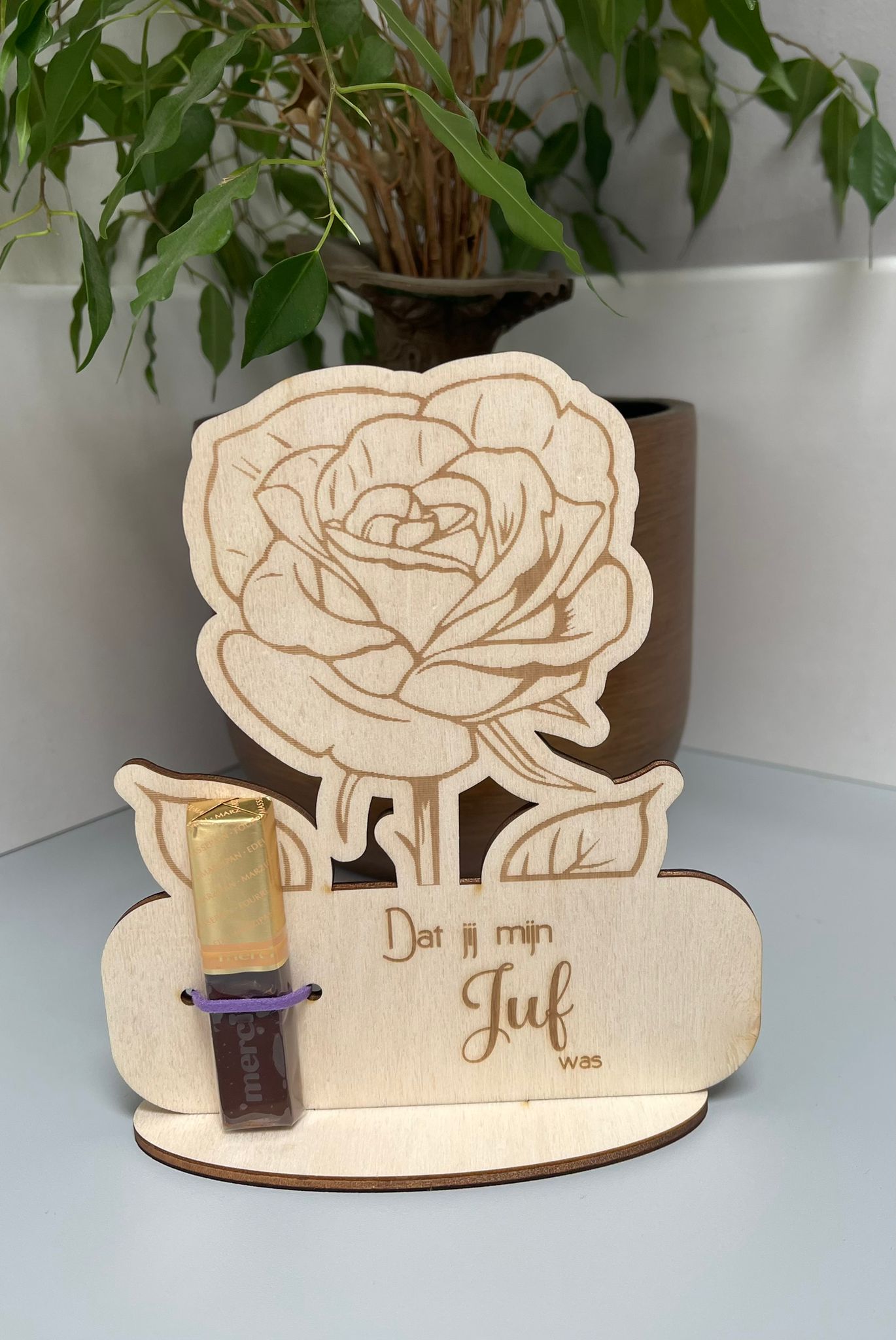 Bloem Merci dat jij mijn juf was - Afbeelding 1