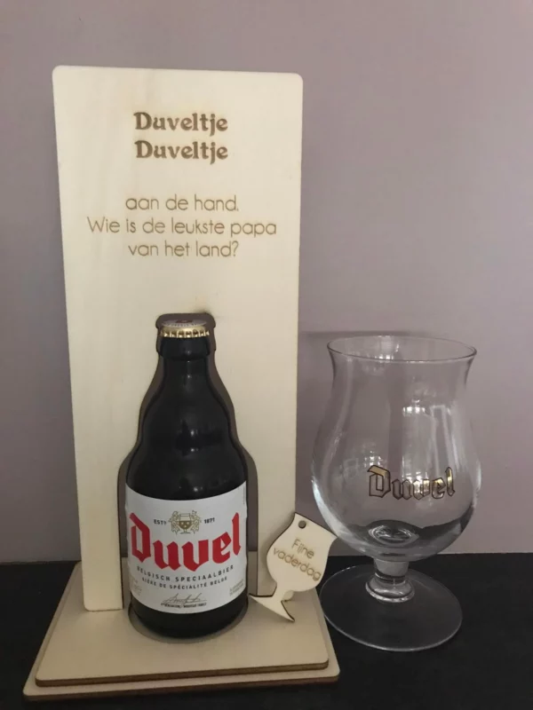 Bierfleshouder vaderdag