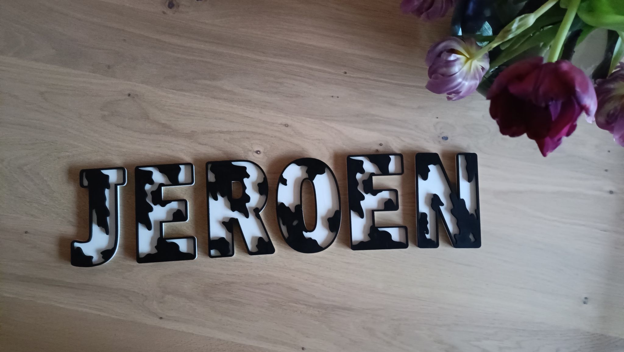 Koeien letters - Afbeelding 1