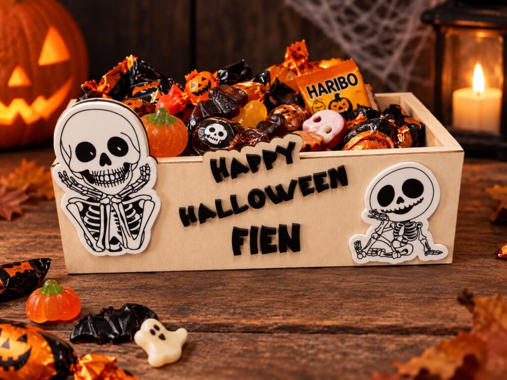 Halloween - snoepkistje